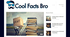 Desktop Screenshot of coolfactsbro.com